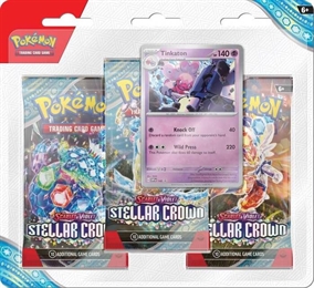 Stellar Crown - Tinkaton 3-Pack Blister - Pokemon TCG (ENG)